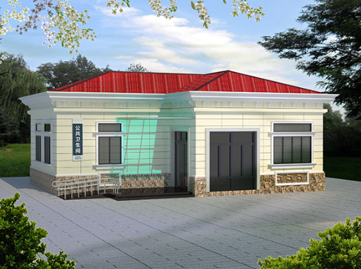 牙叉镇现代都市型移动厕所